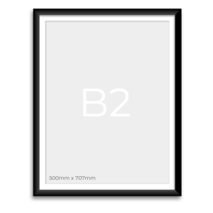 B2 Posters – 500mm x 707mm